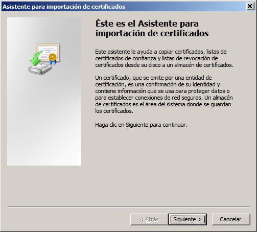 Asistente de instalación